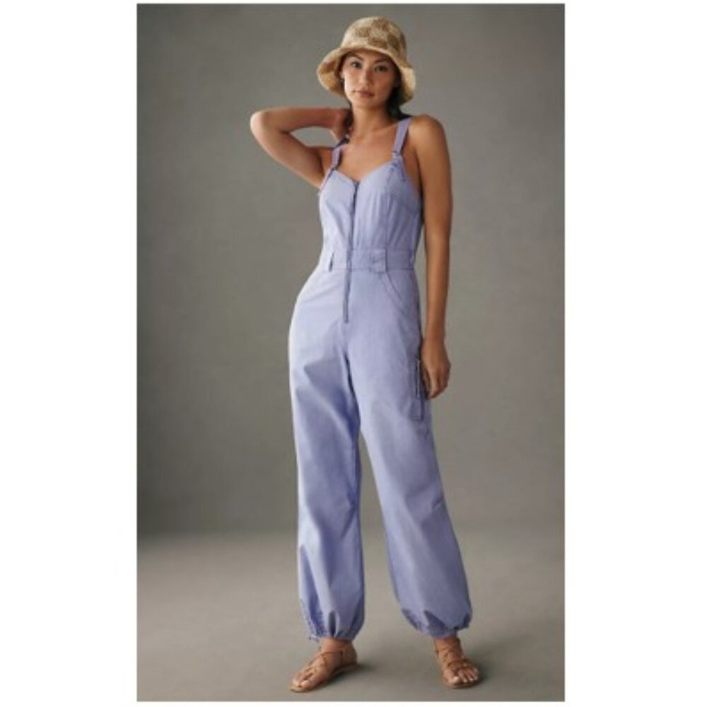 Pilcro Parachute Jumpsuit in Lavender - Size 29 - NWT - Picture 5 of 8